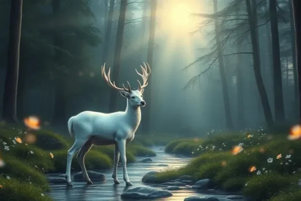symbolika bílého jelena v mysticismu