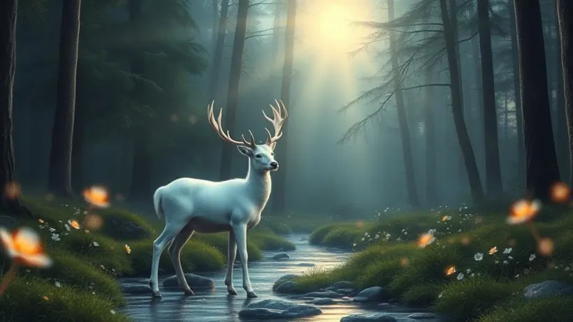 symbolika bílého jelena v mysticismu