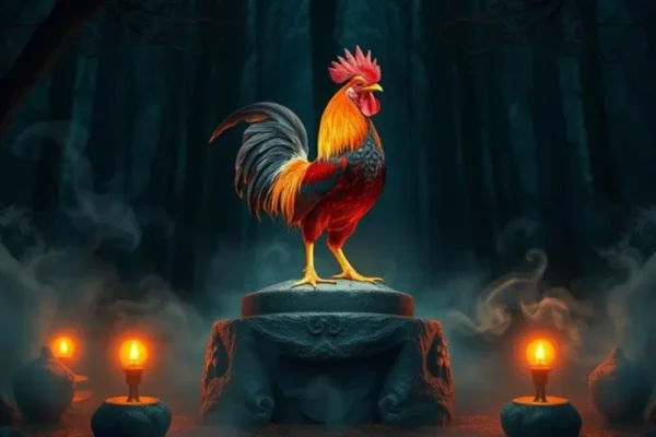 význam kohouta jako silového zvířete